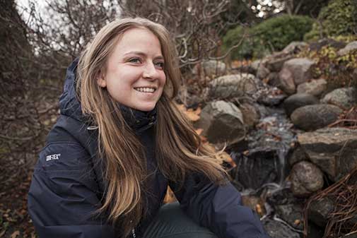 Astrid Bisgaard, MSc graduate from Geography and Geoinformatics, University of Copenhagen