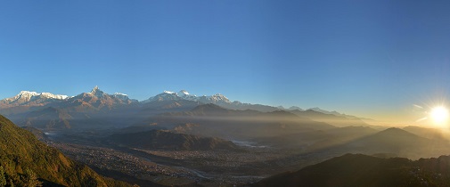 Landscape in Nepal